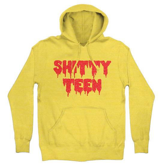 Shitty Teen Gold Pullover Hoodie